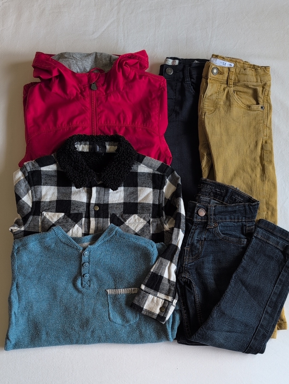 Zara Baby Gap Boys Fall Back To School Capsule Outfit Lot 6pc Jacket Denim 3T